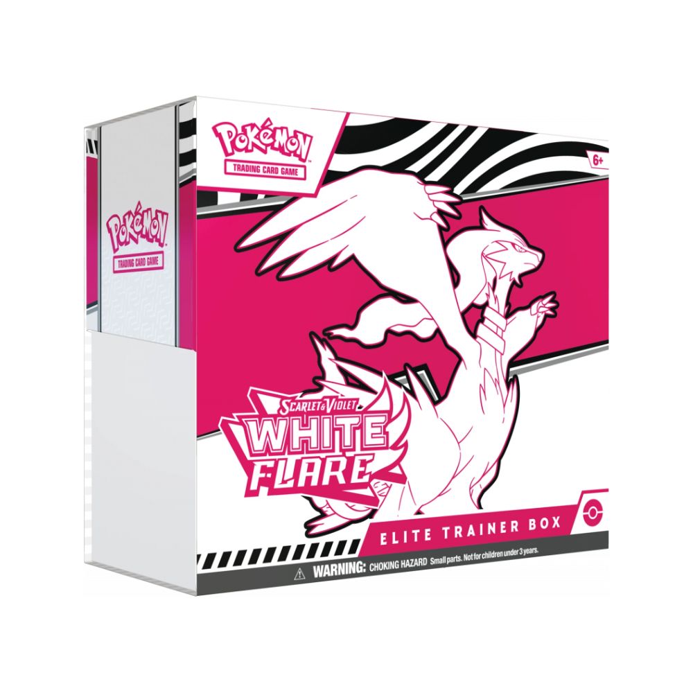 Pokémon Scarlet & Violet White Flare Elite Trainer Box - Caisse Scellée