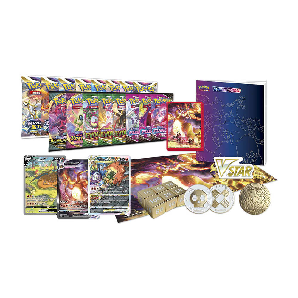Pokémon Sword & Shield Ultra-Premium Collection Charizard - Caisse scellée de 4