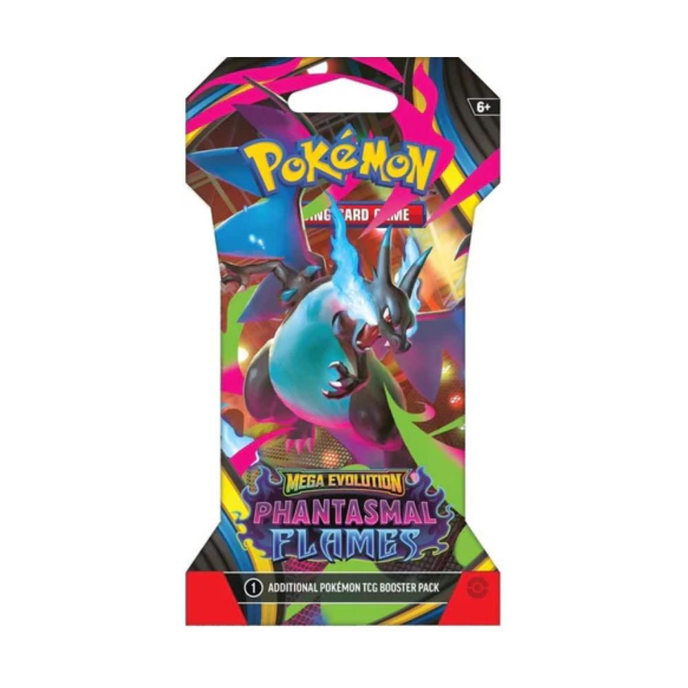 Pokémon - Mega Evolution Phantasmal Flames - Sleeved Pack - Caisse Scellée de 144