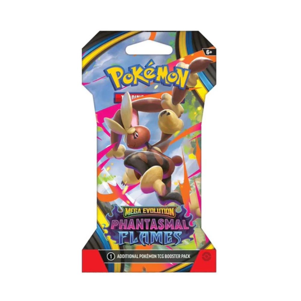 Pokémon - Mega Evolution Phantasmal Flames - Sleeved Pack - Caisse Scellée de 144