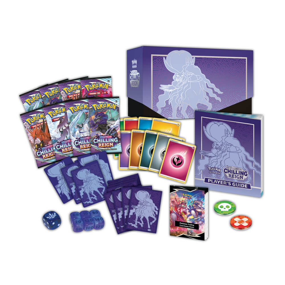 Pokémon: Schwert & Schild Schaurige Herrschaft Top-Trainer-Box [Rappen-Coronospass]