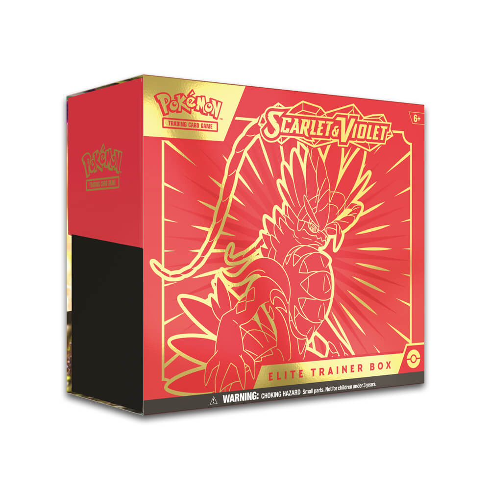 Pokémon Scarlet & Violet Elite Trainer Box - Caisse Scellée de 10