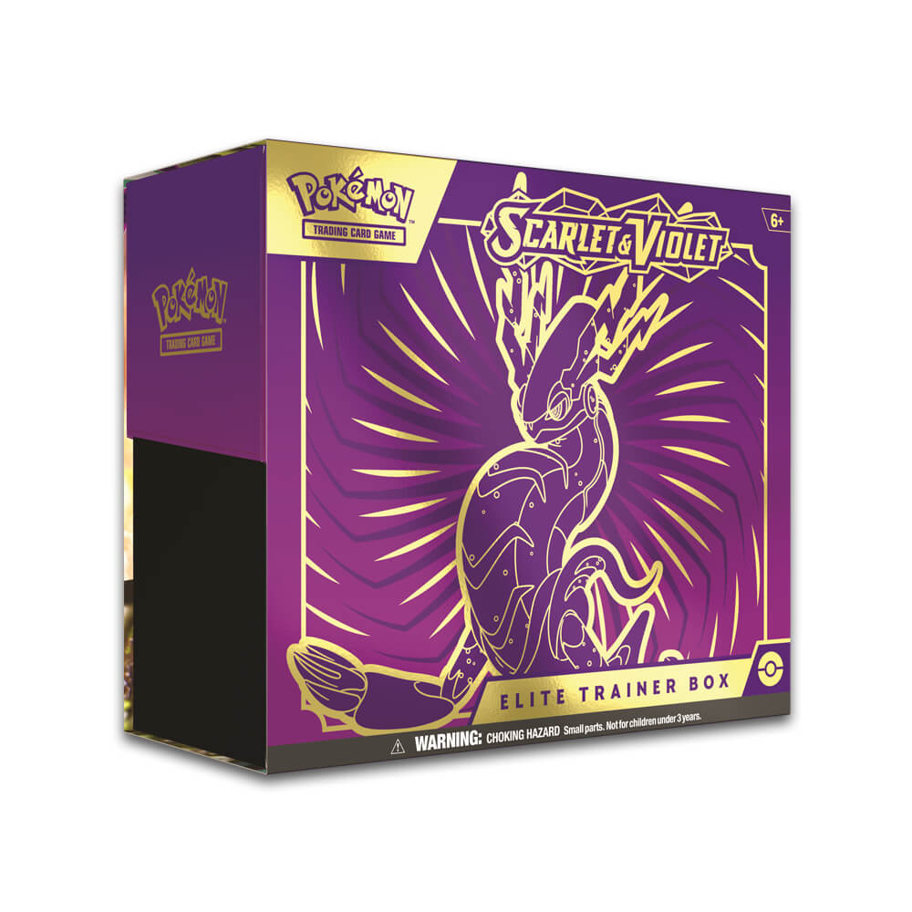 Pokémon Scarlet & Violet Elite Trainer Box - Caisse Scellée de 10