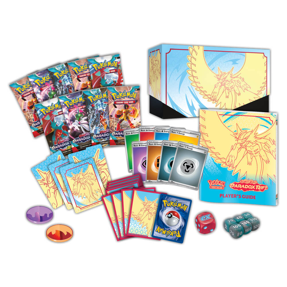 Pokémon: Karmesin & Purpur Paradoxrift Top-Trainer-Box [Donnersichel]