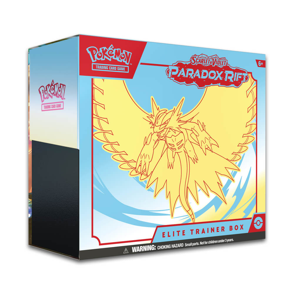 Pokémon: Karmesin & Purpur Paradoxrift Top-Trainer-Box [Donnersichel]