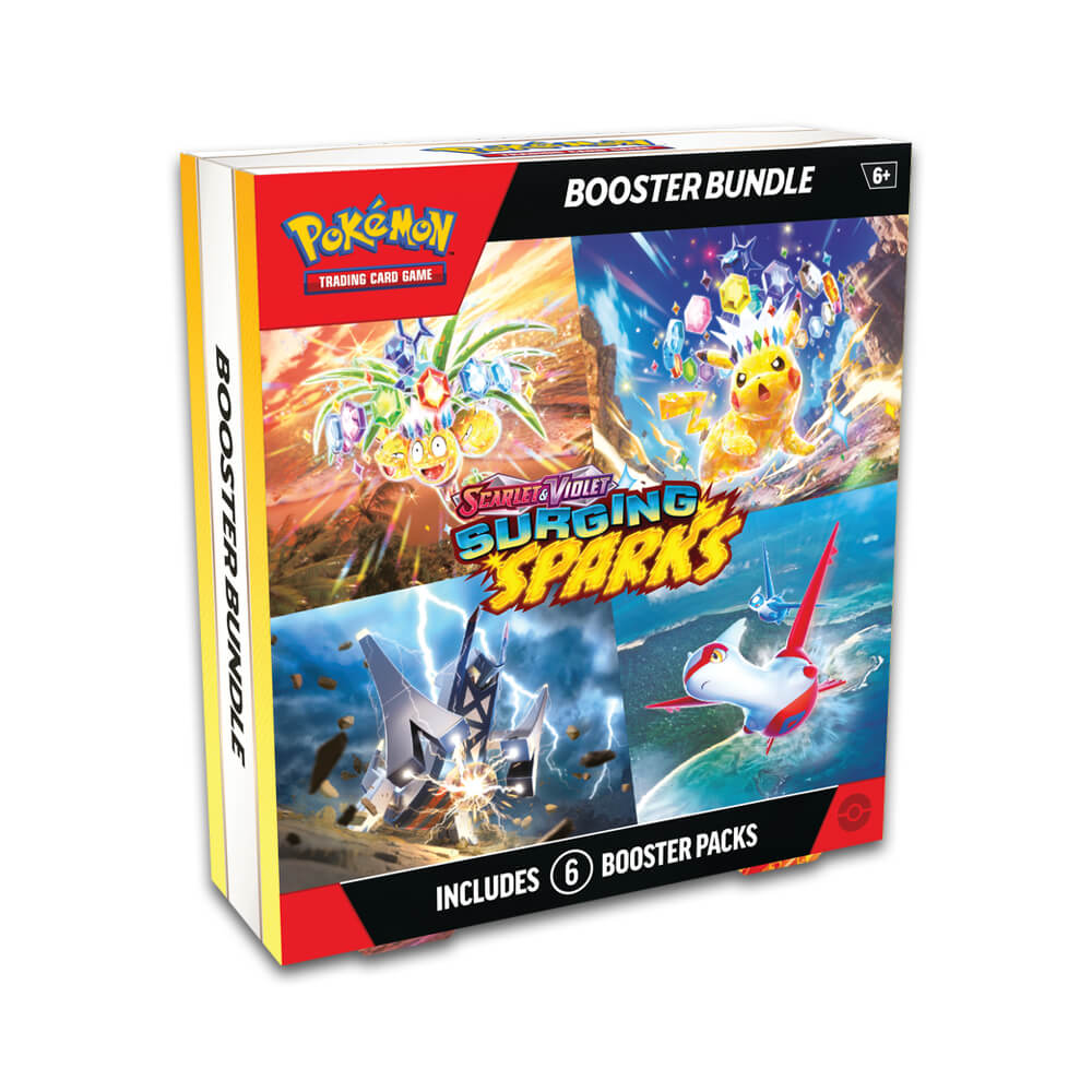 Pokémon Scarlet & Violet Surging Sparks Booster Bundle - Caisse Scellée de 20