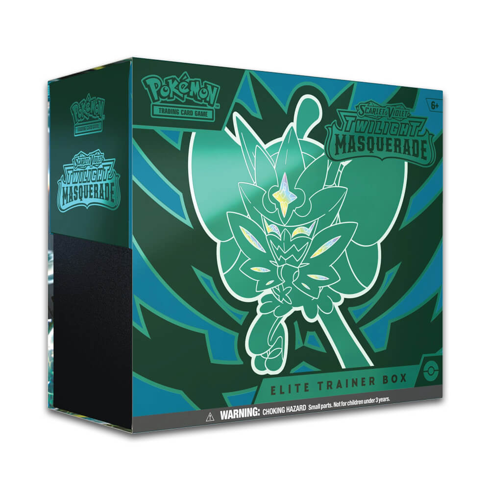 Pokémon Scarlet & Violet Twilight Masquerade Elite Trainer Box - Caisse Scellée