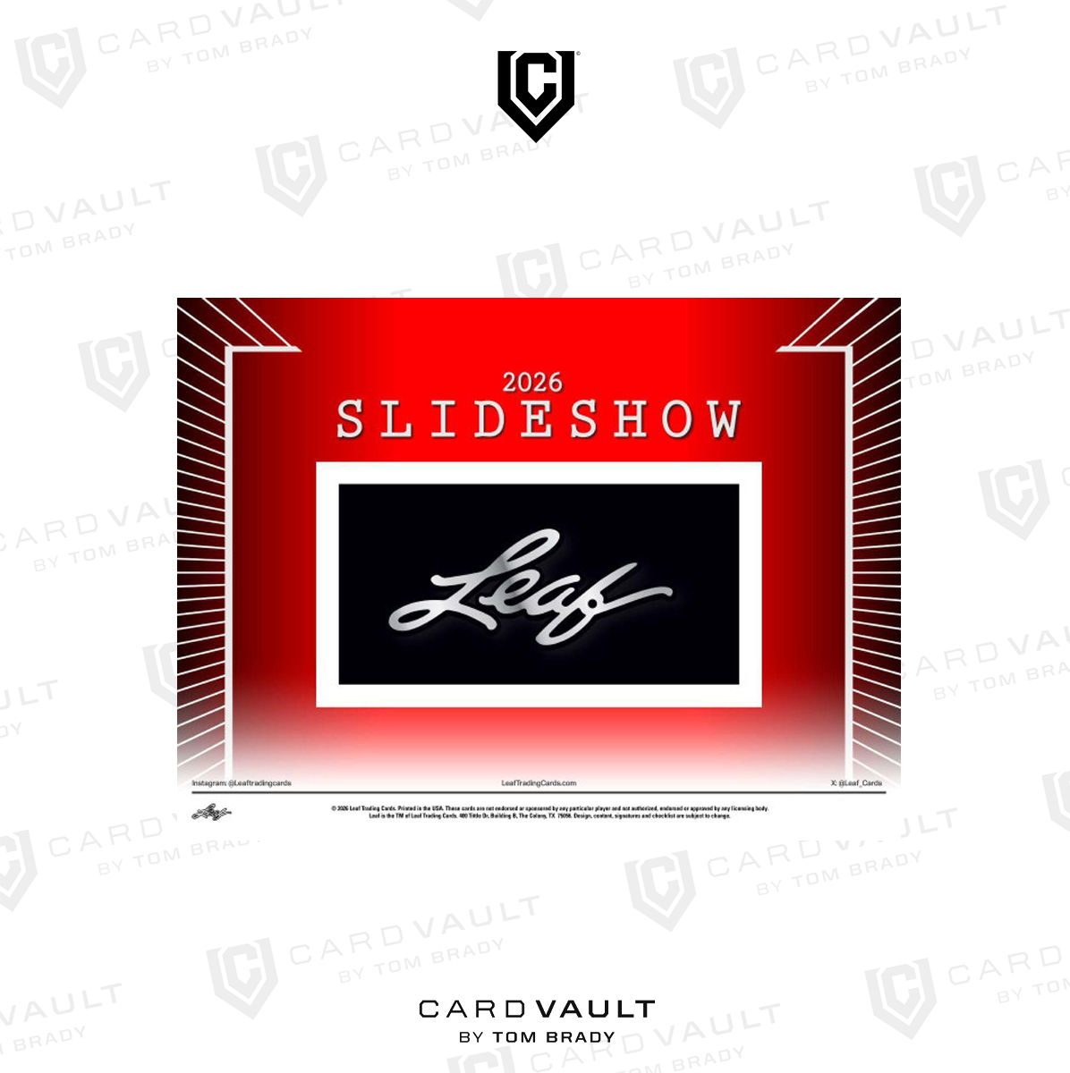 2026 Leaf SlideShow Hobby Box