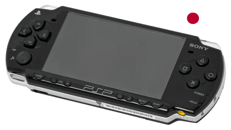 Sony PlayStation Portable PSP Black Model 3000 Handheld Console (Japanese)
