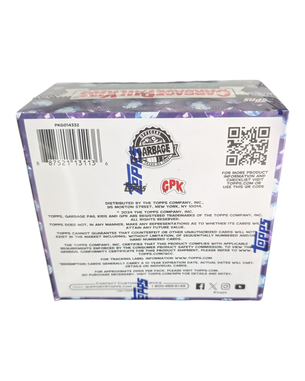 2024 Topps Chrome Sapphire Garbage Pail Kids Hobby Box