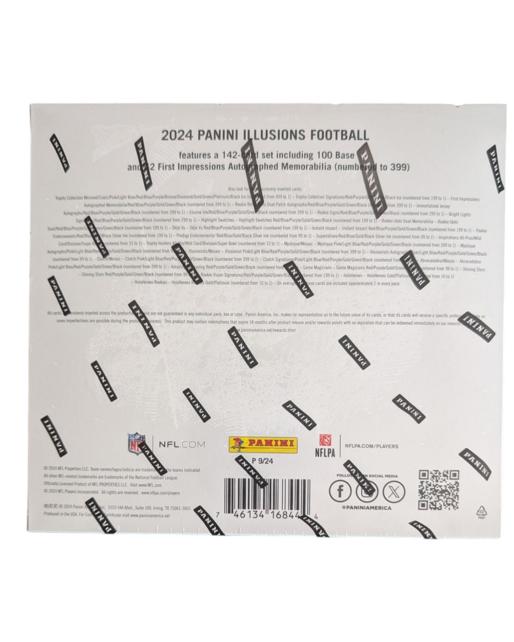 2024 Panini Illusions Football Hobby Box