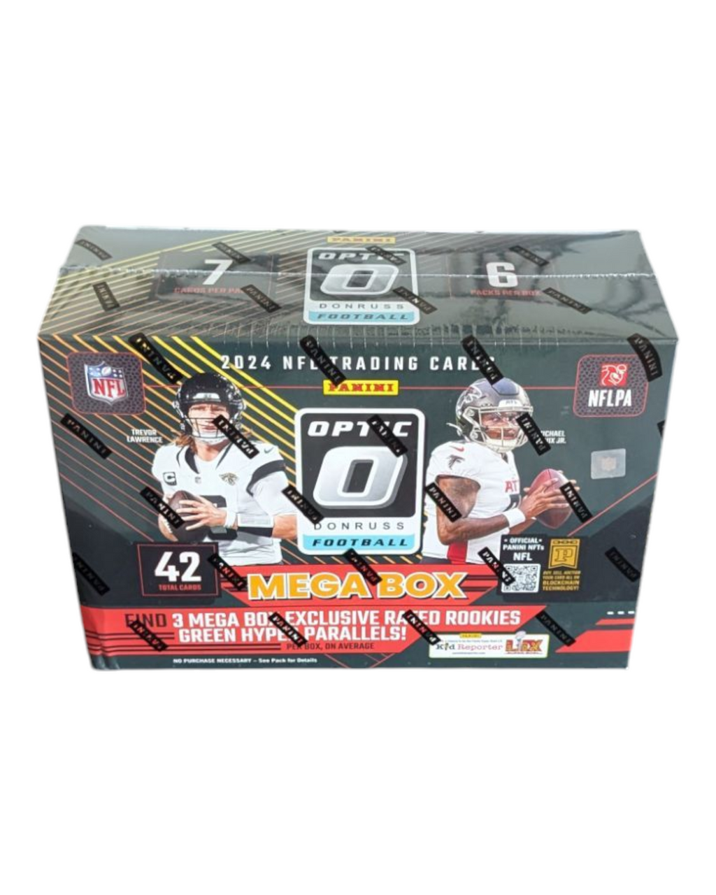 2024 Panini Donruss Optic Football Mega Box (Green Hyper Parallel)
