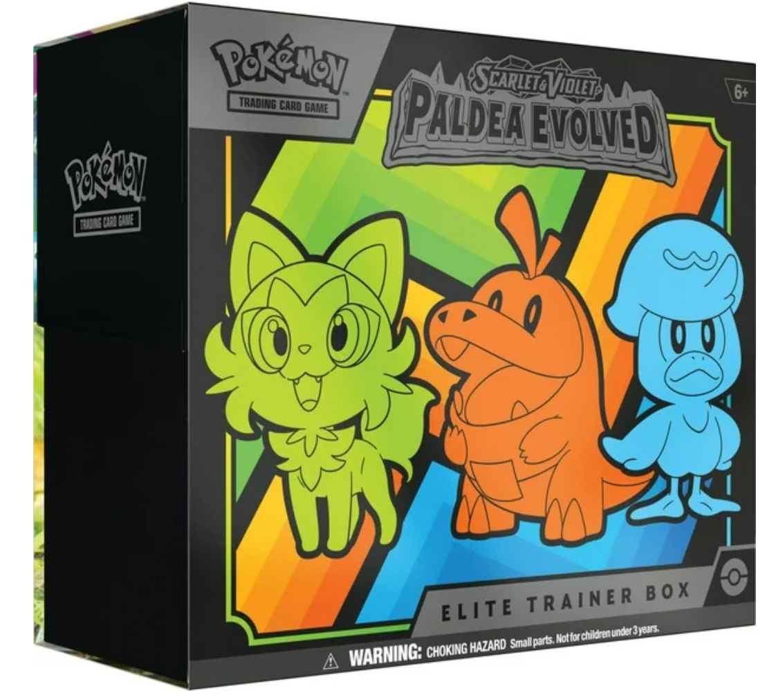 Pokemon - Scarlet and Violet - Paldea Evolved - Elite Trainer Box