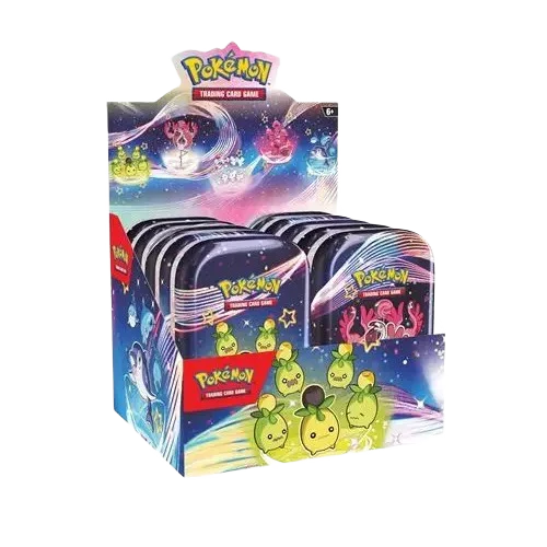 Paldean Fates Mini Tins Display