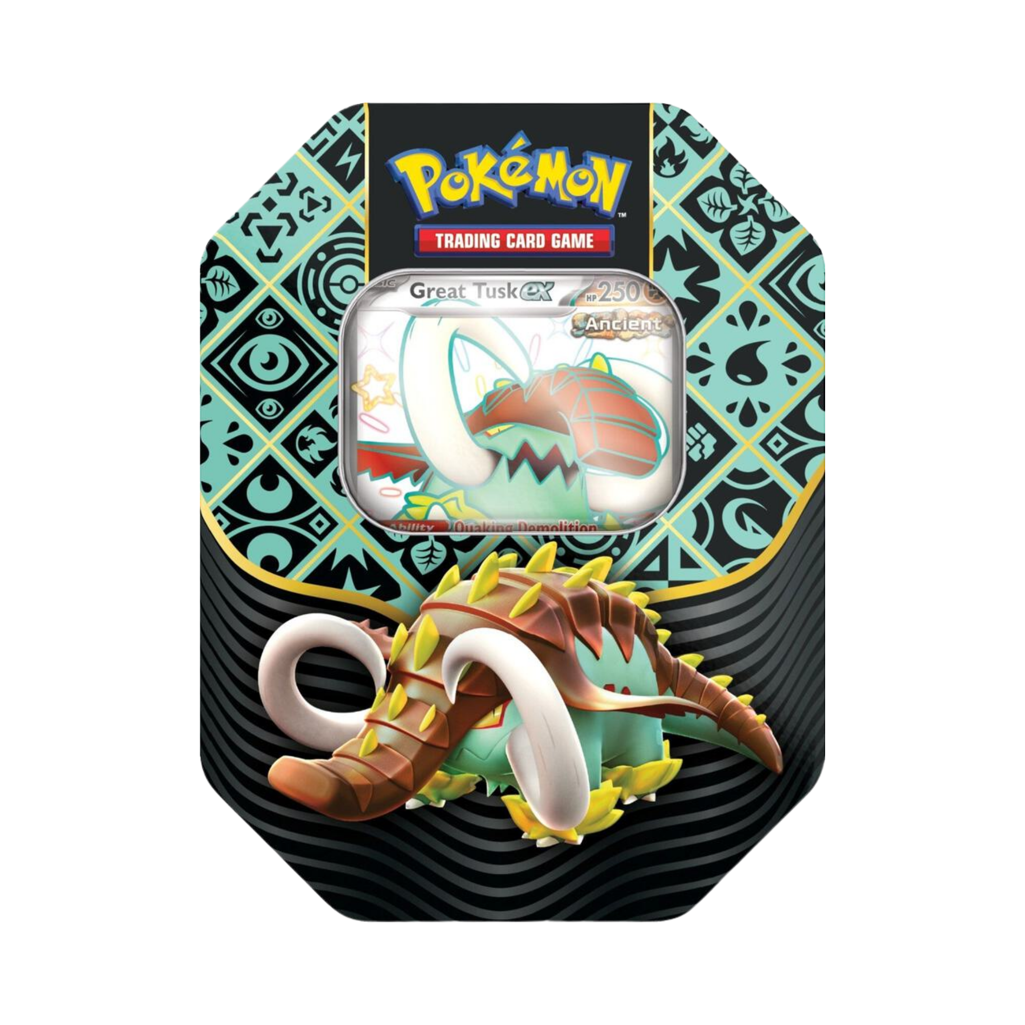 Paldean Fates International Tin [Great Tusk ex]