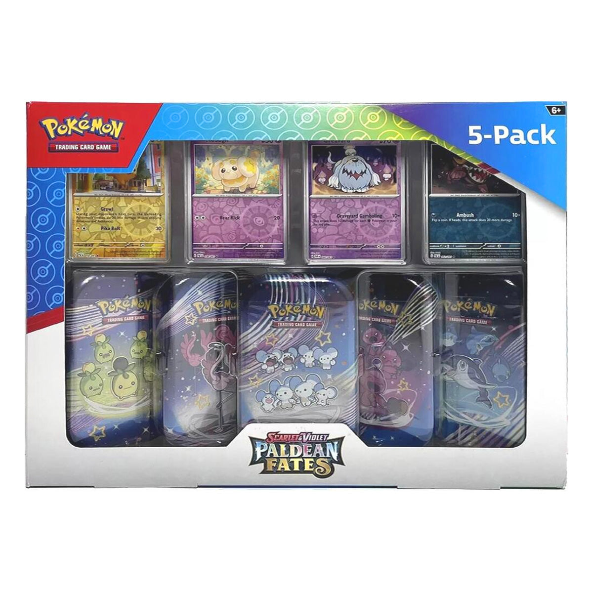 Pokémon TCG: Paldean Fates Mini-Tin 5-Pack