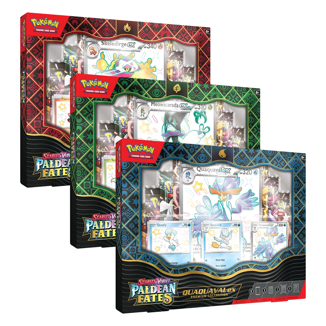 Scarlet & Violet: Paldean Fates - Premium Collection [Set of 3]