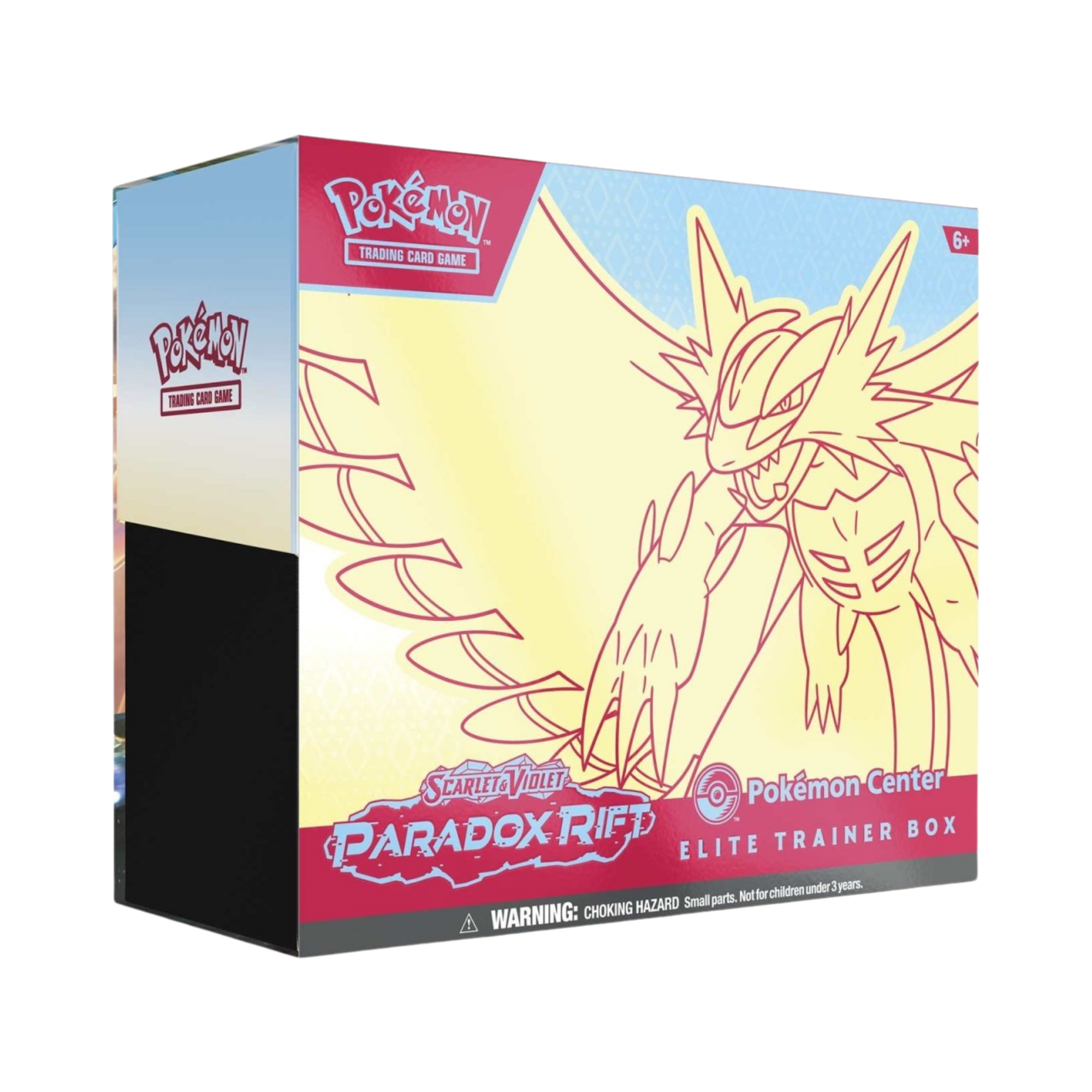 Paradox Rift Pokemon Center Elite Trainer Box [Roaring Moon] [DAMAGED]