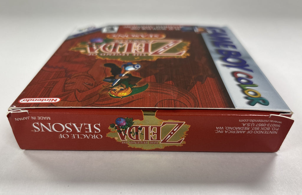 The Legend of Zelda: Oracle of Seasons - Nintendo Game Boy Color Box & Manuals Only No Game