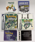 Pokemon Emerald Version - Nintendo Game Boy Advance Box & Manuals Only No Game