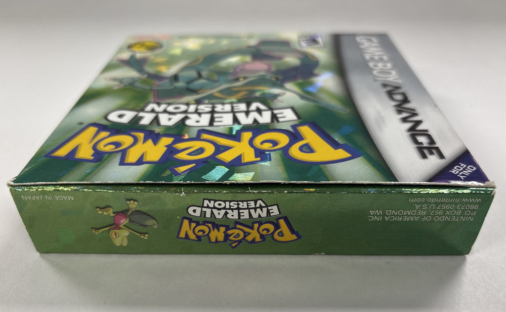 Pokemon Emerald Version - Nintendo Game Boy Advance Box & Manuals Only No Game