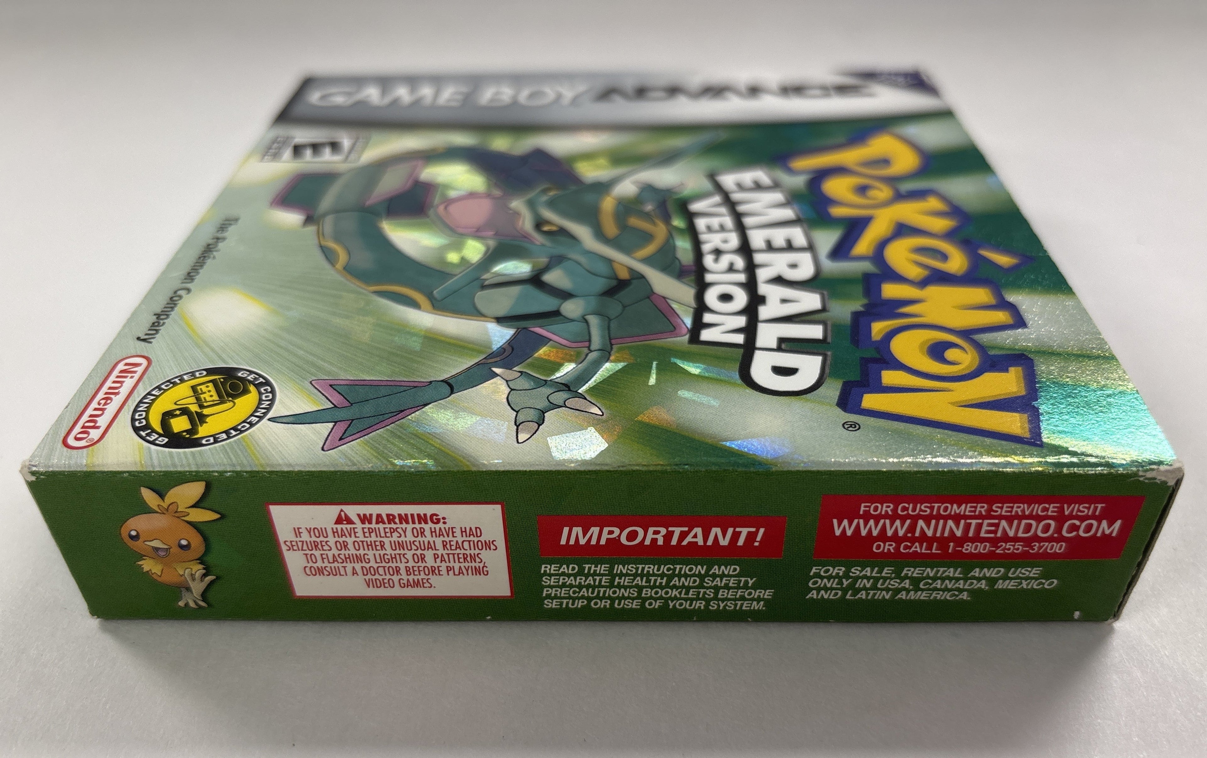 Pokemon Emerald Version - Nintendo Game Boy Advance Box & Manuals Only No Game
