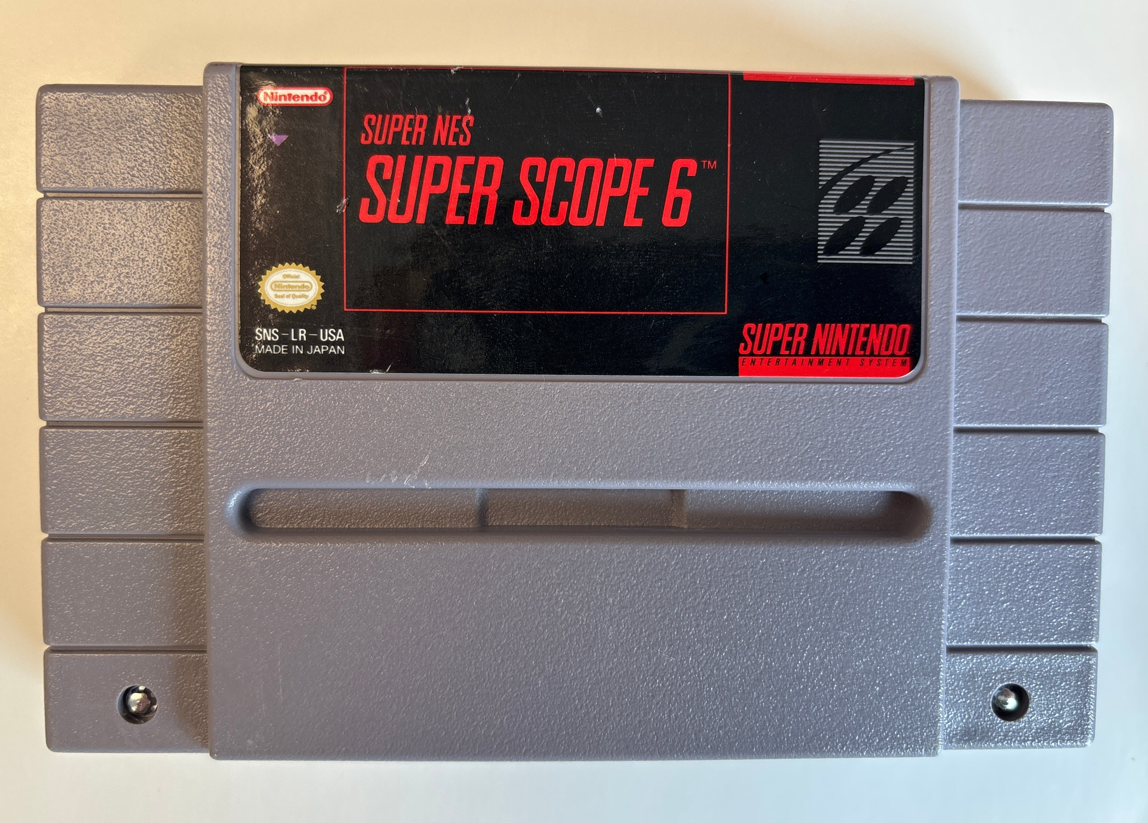 Nintendo Super NES Super Scope 6 Gun Bundle SNES New Sealed In Original Bag!