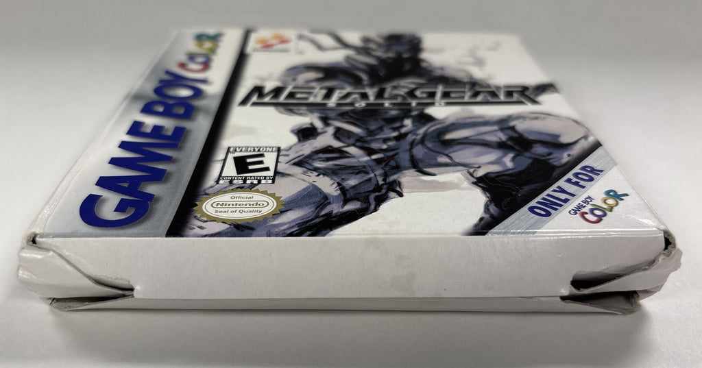 Metal Gear Solid - Nintendo Game Boy Color Box & Manual Only NO GAME