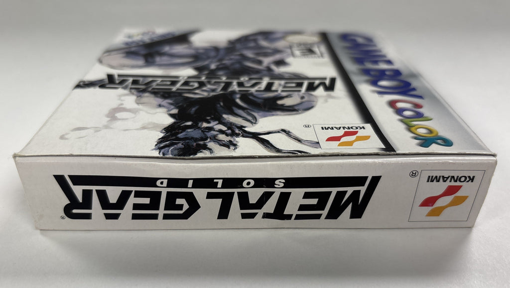 Metal Gear Solid - Nintendo Game Boy Color Box & Manual Only NO GAME