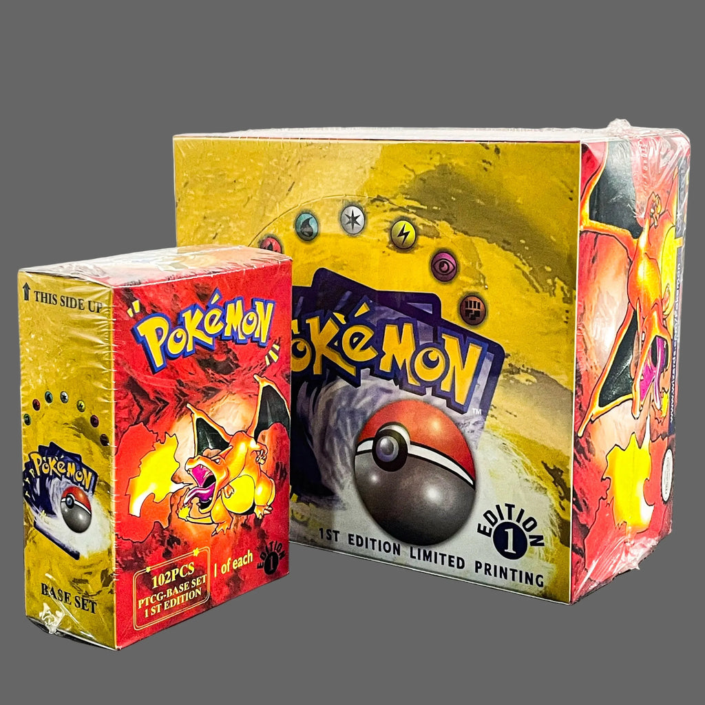 Pokémon Trading Cards Box Set 1ST Edition. Unlimited Edition