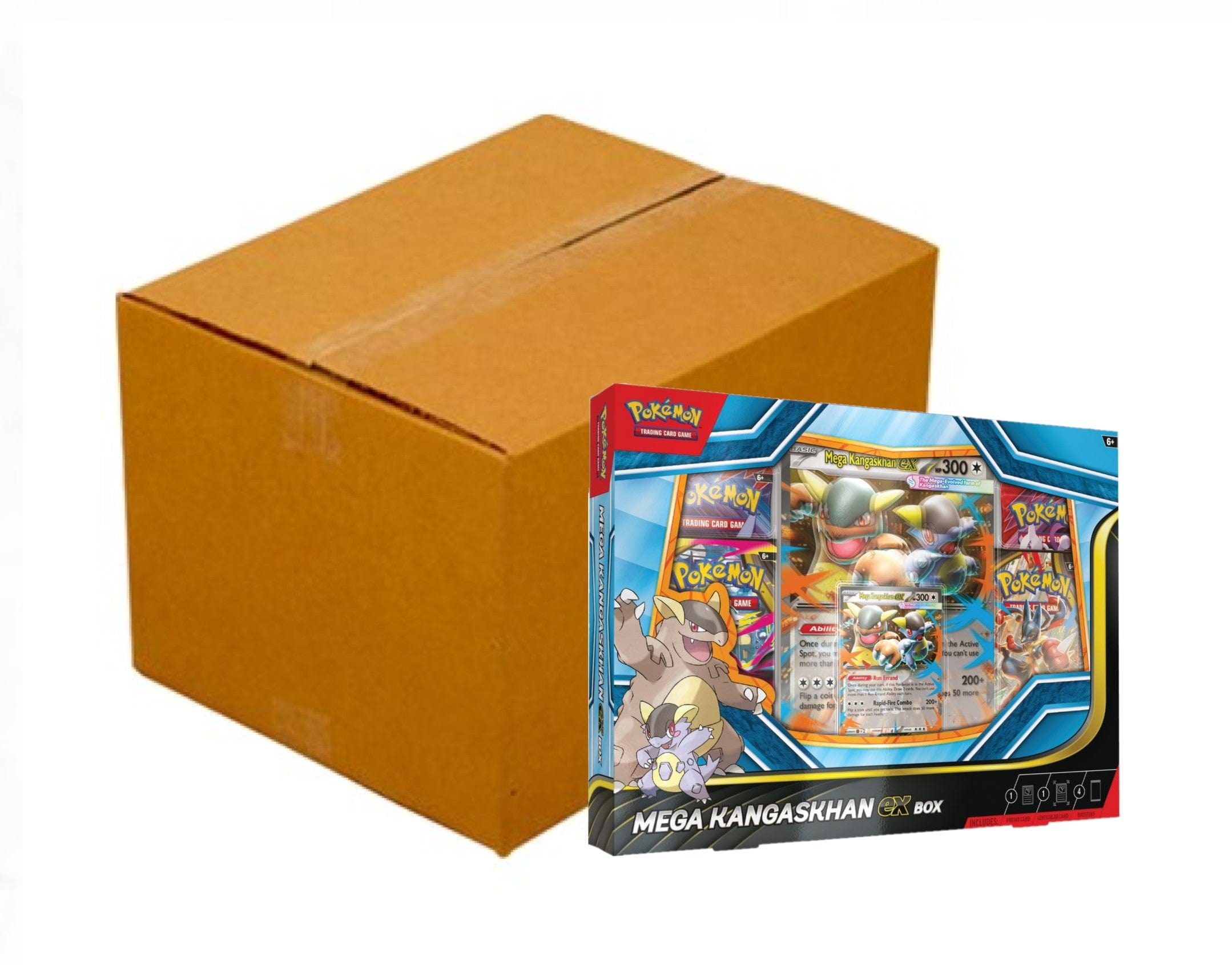 Pokemon Mega Kangaskhan ex [x6] Sealed Case
