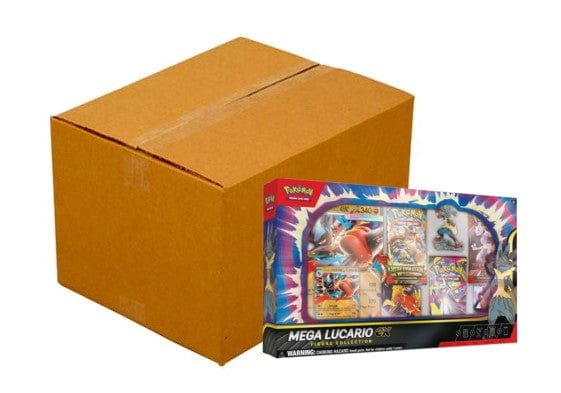 Pokemon Mega Lucario ex Premium Figure Collection [x6] Case