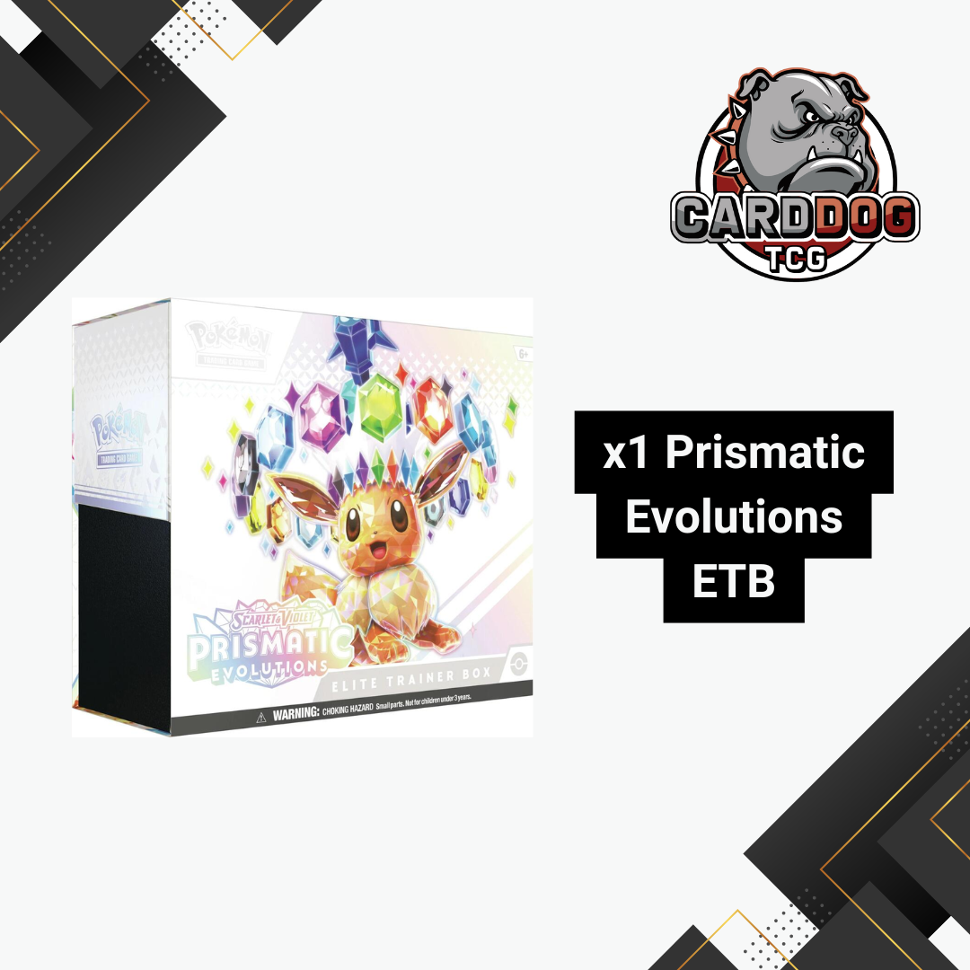 Pokemon Scarlet Violet Prismatic Evolutions Elite Trainer Box (ETB)