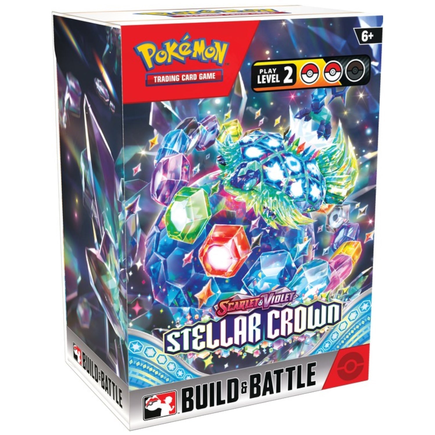 Pokemon TCG: Scarlet & Violet - Stellar Crown Build & Battle Display Box