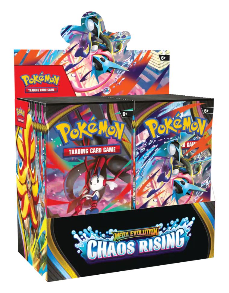 Pokémon TCG: Mega Evolution #4-Chaos Rising Booster Display Box (36 Packs) (Pre-Order)