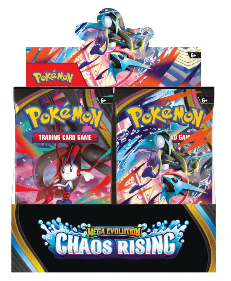 Pokémon TCG: Mega Evolution #4-Chaos Rising Booster Display Box (36 Packs) (Pre-Order)