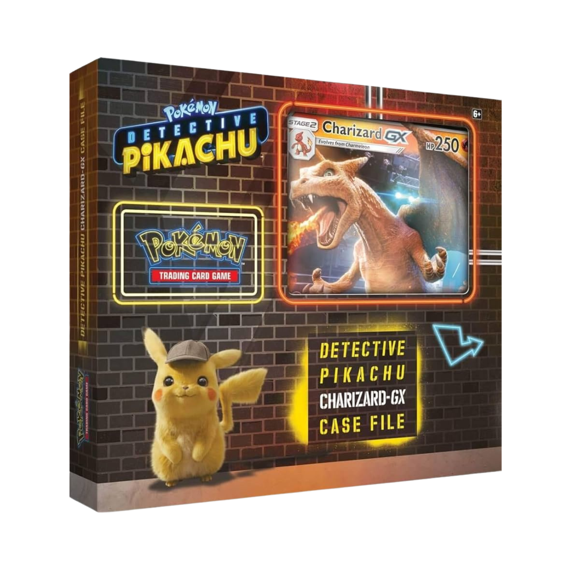Detective Pikachu Charizard GX Case File