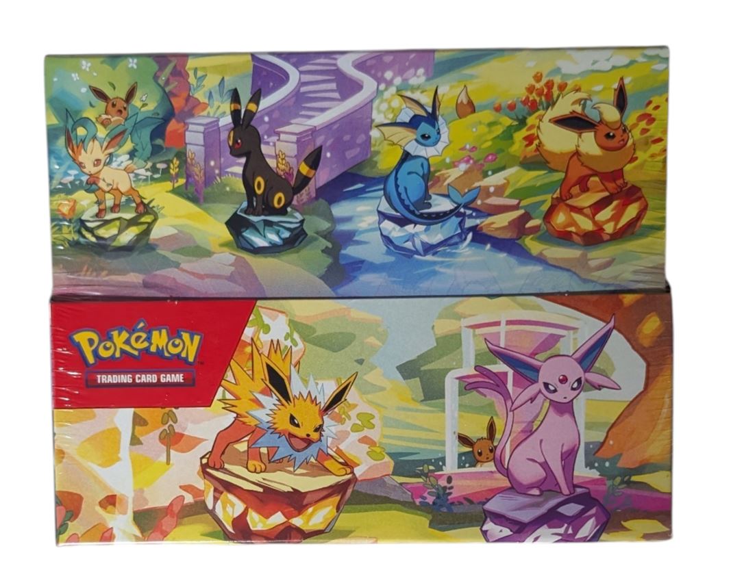 Pokémon Scarlet & Violet Prismatic Evolutions Mini Tin Display Box (8 Tins)