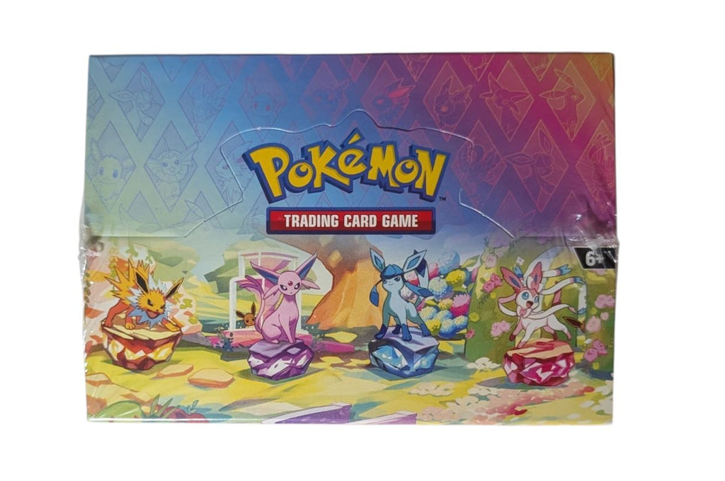 Pokémon Scarlet & Violet Prismatic Evolutions Mini Tin Display Box (8 Tins)