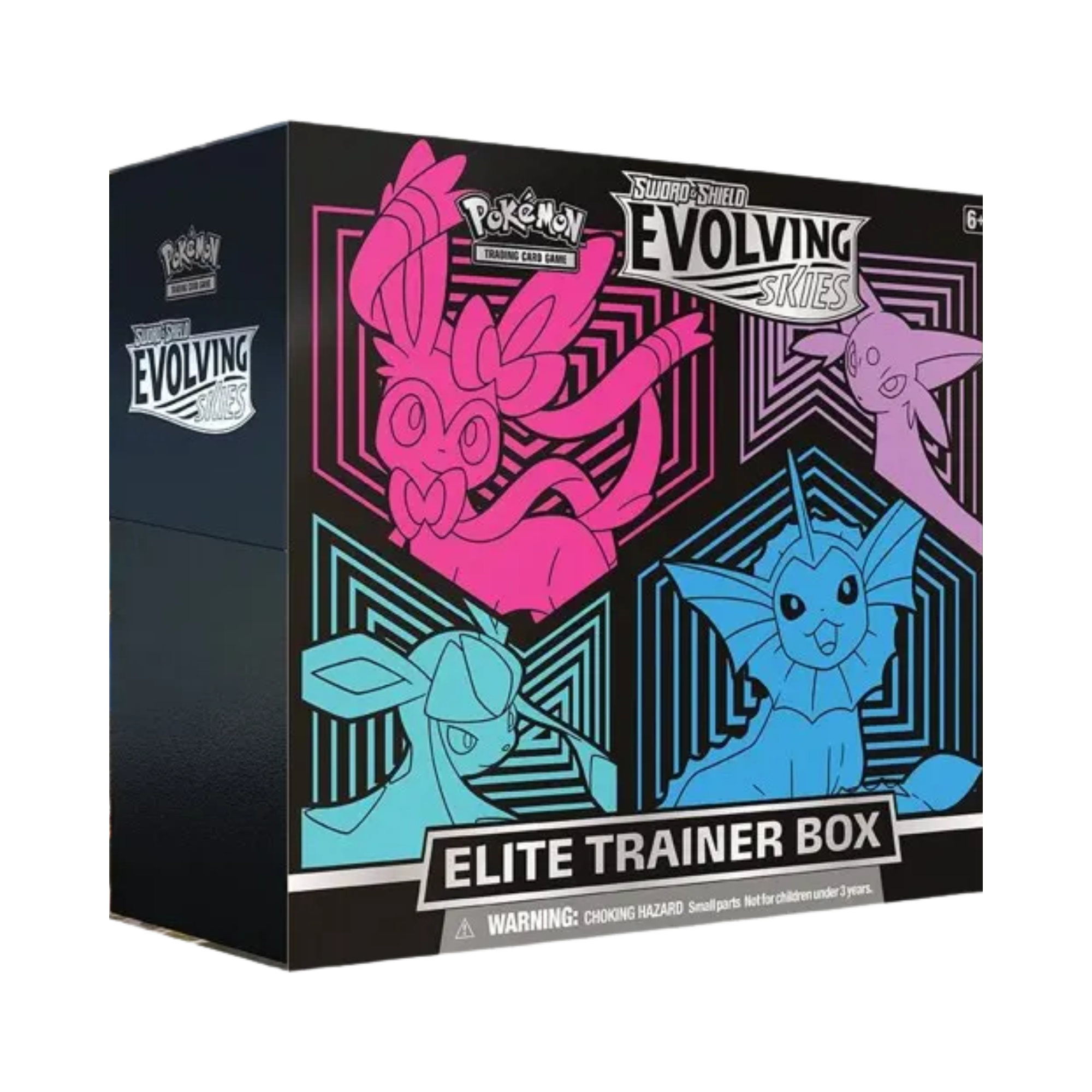Evolving Skies Elite Trainer Box [Espeon, Sylveon, Vaporeon, Glaceon] [DAMAGED]