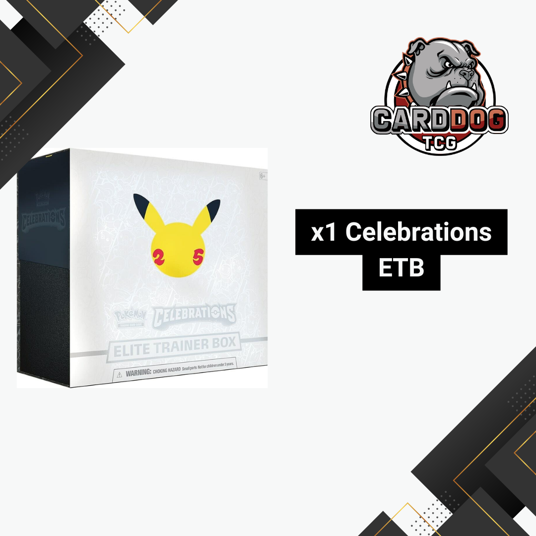 Pokemon Celebrations Elite Trainer Box - ETB