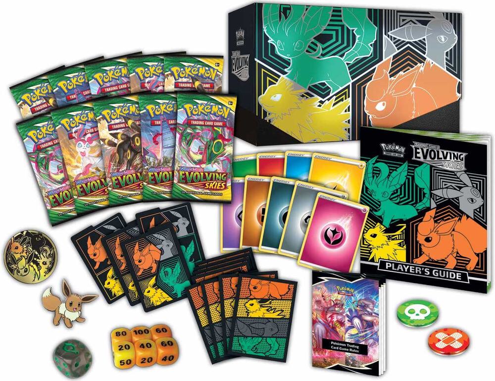 Pokemon Center Exclusive Evolving Skies Elite Trainer Box - ETB [Jolteon/Flareon/Umbreon/Leafeon]