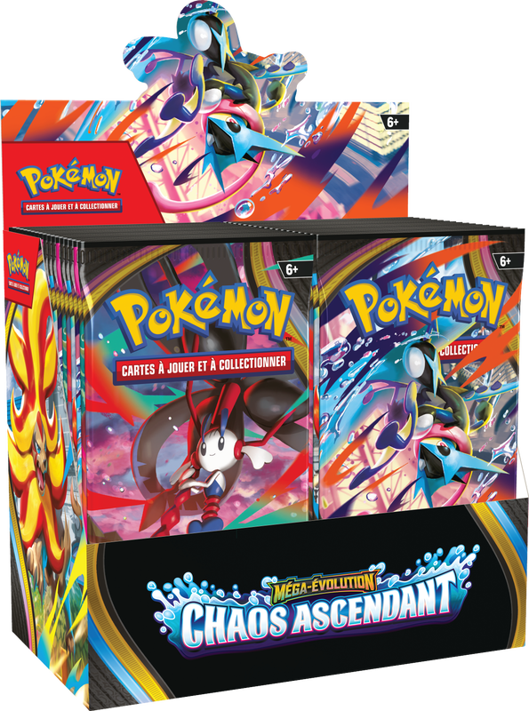 Pokemon Chaos Rising Booster Box  (French)