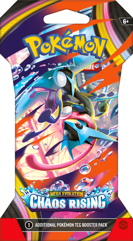 Pokemon Chaos Rising Sleeved Booster Pack (Lot Of 12 Sleeves)