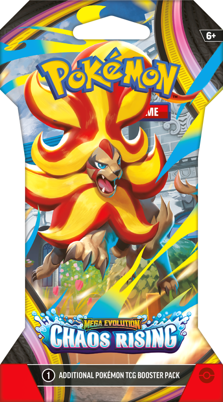 Pokemon Chaos Rising Sleeved Booster Pack (Lot Of 12 Sleeves)