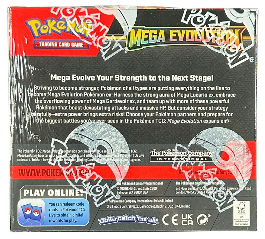 Pokemon Mega Evolution Booster Box (Enhanced Version)