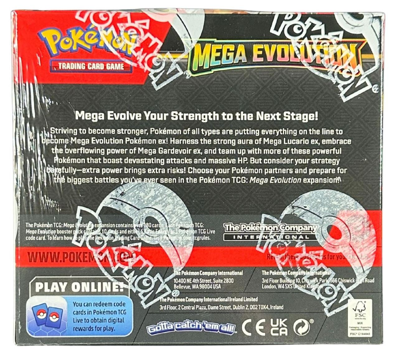 Pokemon Mega Evolution Booster Box (Enhanced Version)
