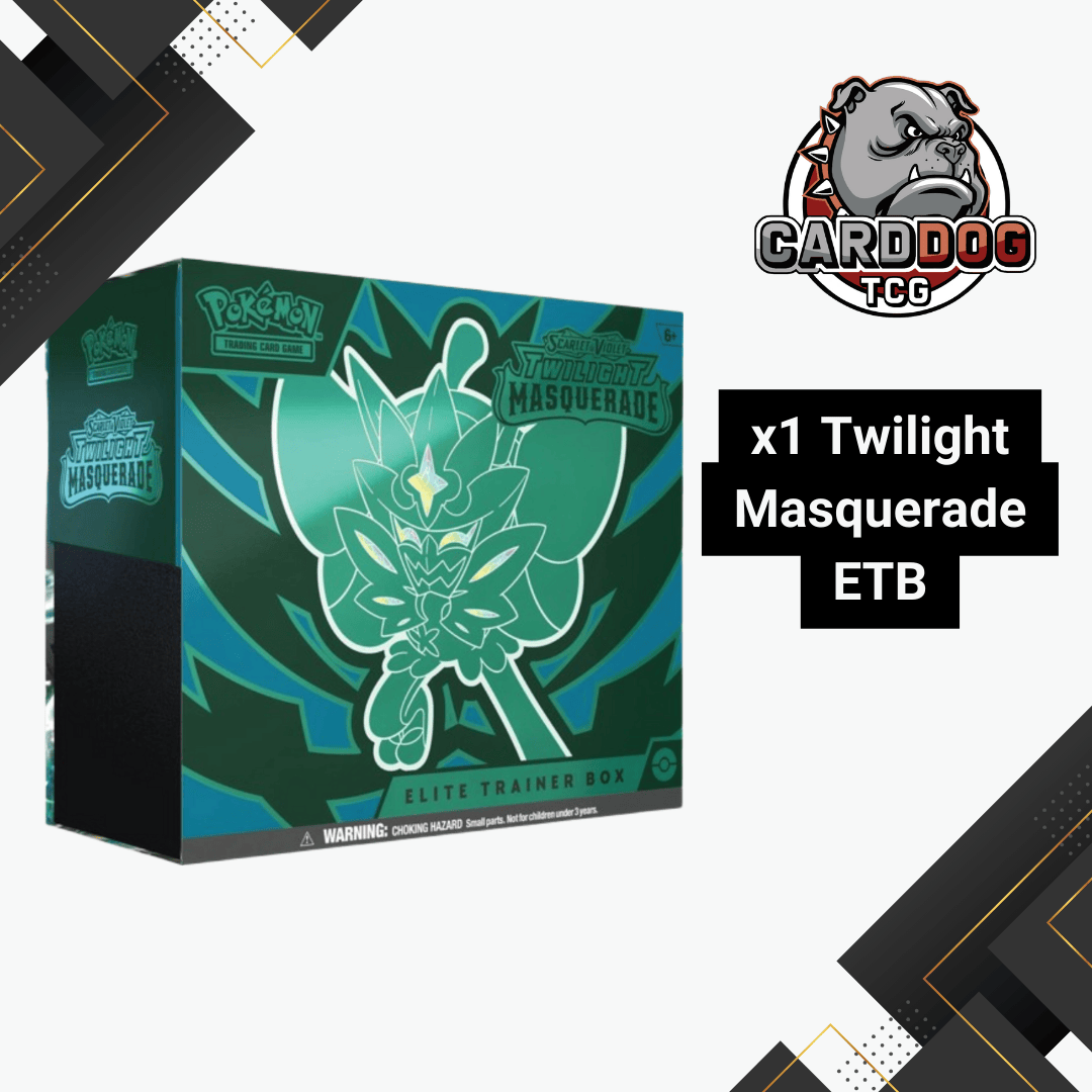 Pokemon Scarlet & Violet Pokemon Center Twilight Masquerade Elite Trainer Box (ETB)