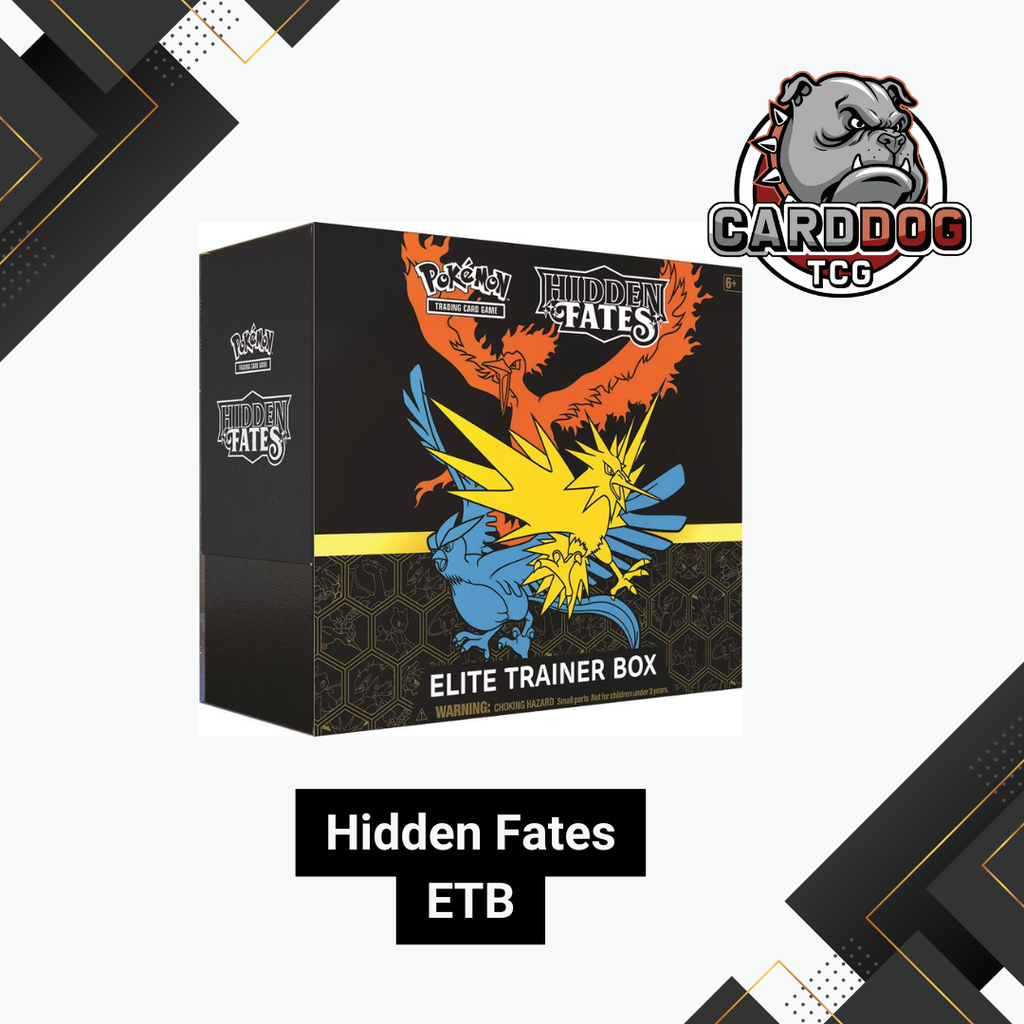 Pokemon Sun & Moon Hidden Fates ETB