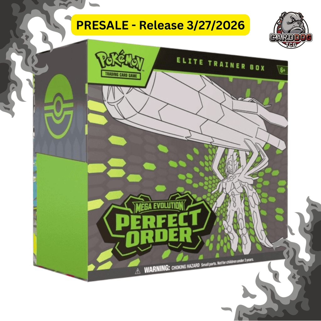 Pokemon TCG Mega Evolution Perfect Order Elite Trainer Box Sealed Case (x10 ETB)